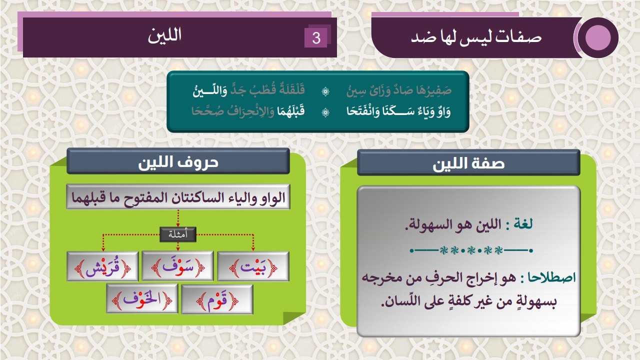 صفات الحروف - الصفحة 17